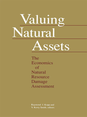 cover image of Valuing Natural Assets